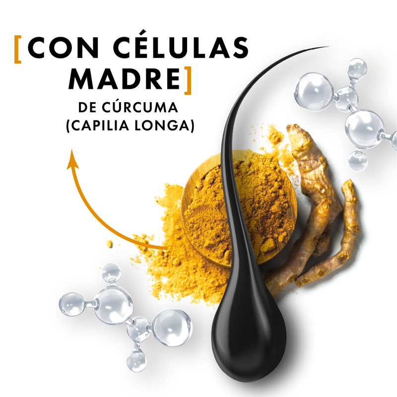 SPRAY DE CRECIMIENTO CAPILAR DE CÚRCUMA E INGREDIENTES 100% NATURALES